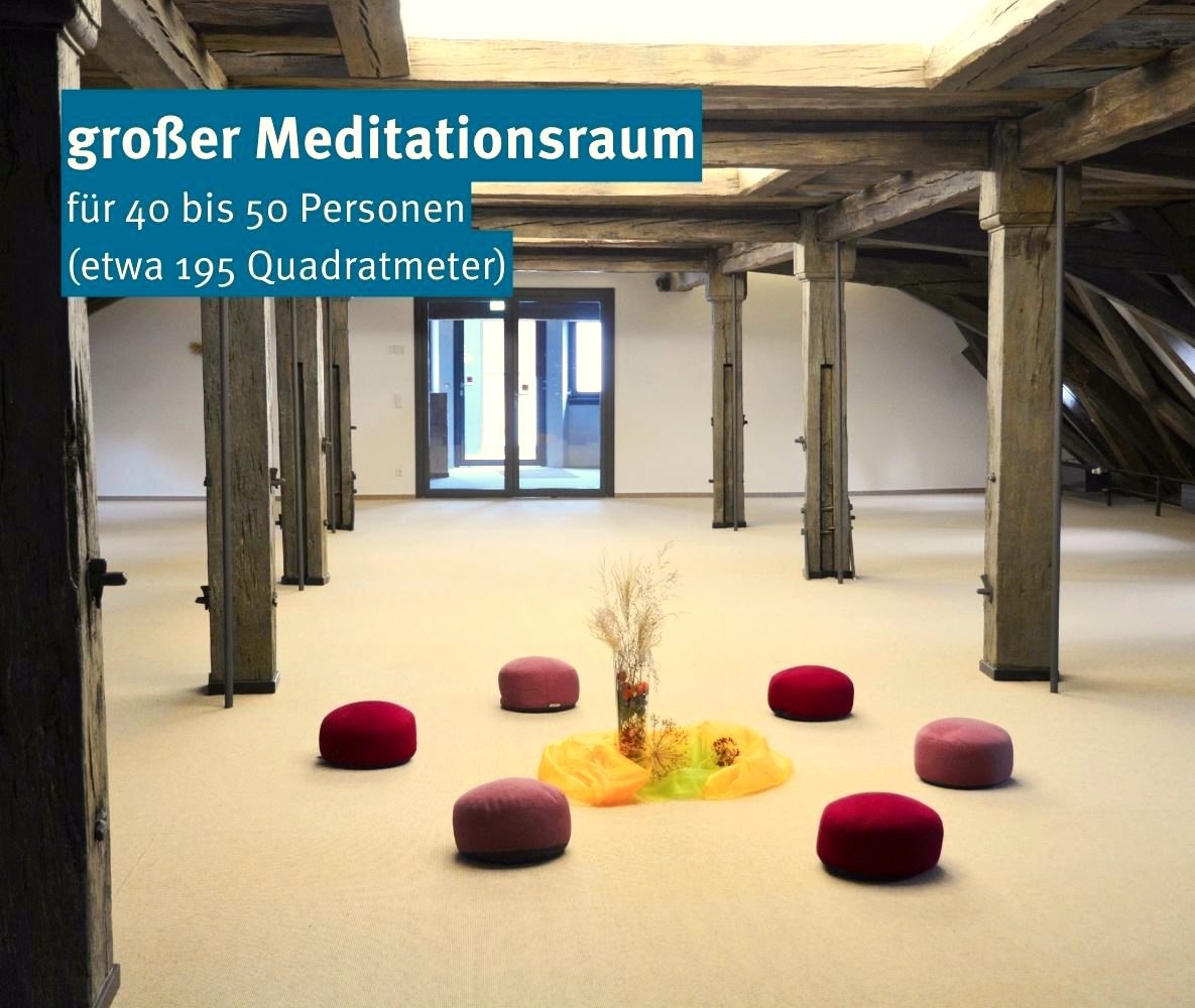 Der große Meditationsraum